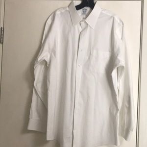 Classic white button down for men. 16 1/2 34